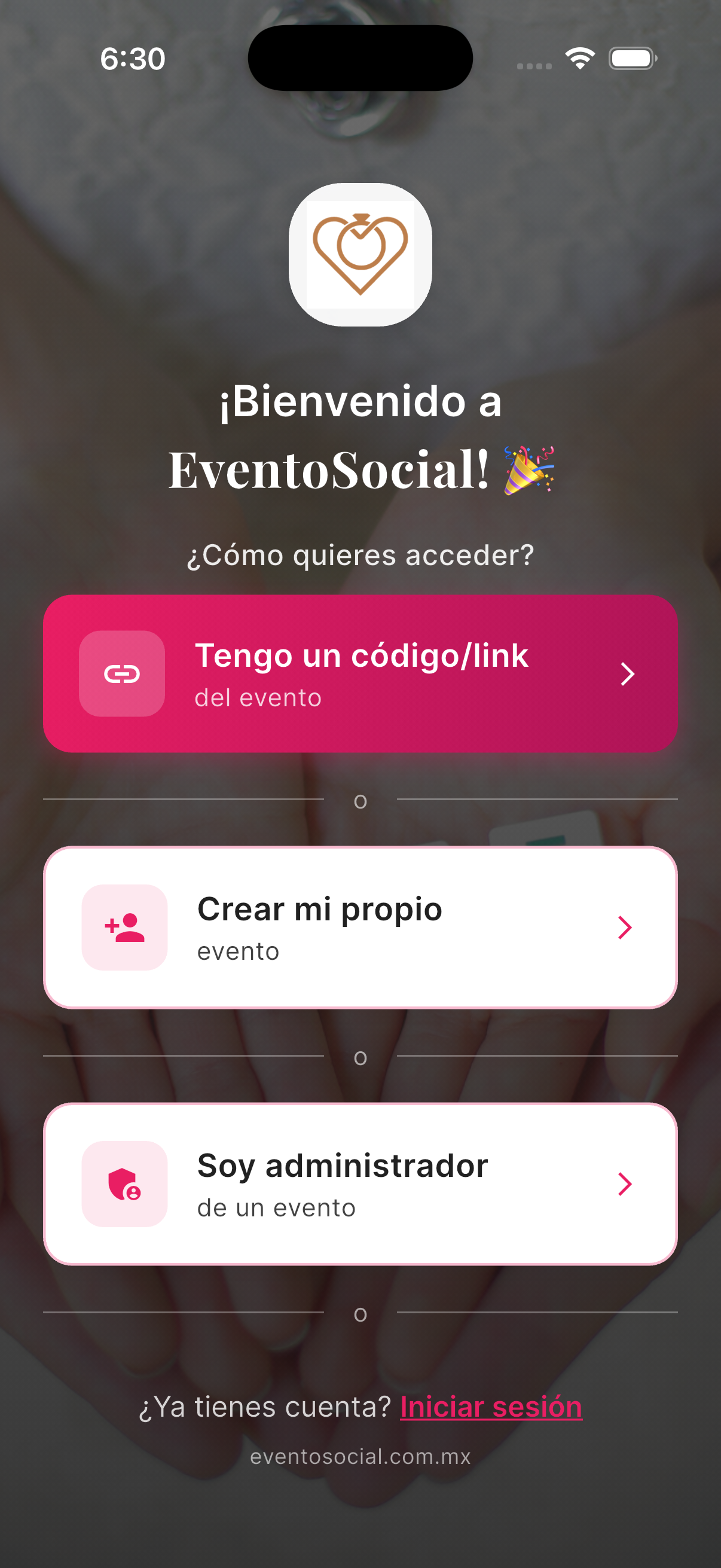 EventoSocial App Screenshots